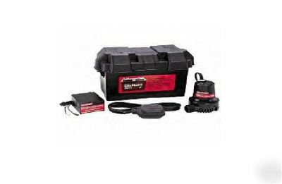 New craftsman battery back-up sump pump new