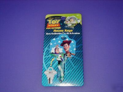 Disney buzz lightyear & woody SC1 key blank