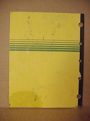 John deere tractor 420 utility factory operator manual 