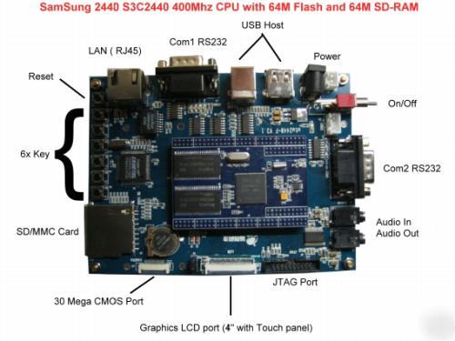 Samsung 2440 arm development board with os in pocketpc