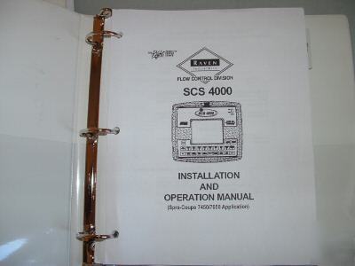 Service manuals, spra coupe sprayers