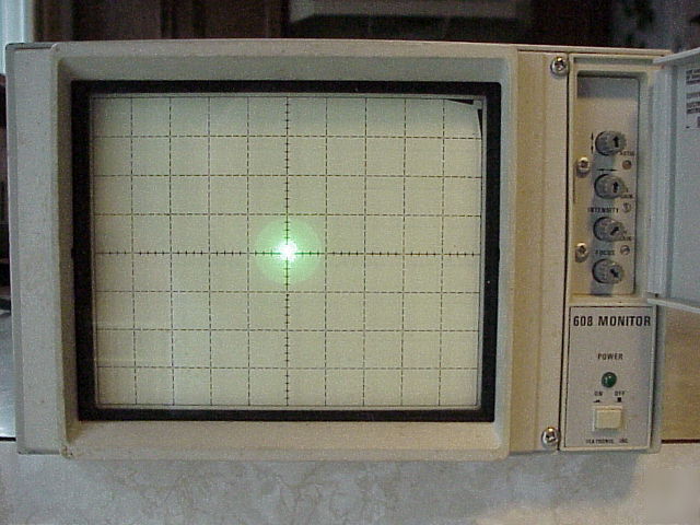 Tektronix 608 x-y-z monitor directed beam viewing scope