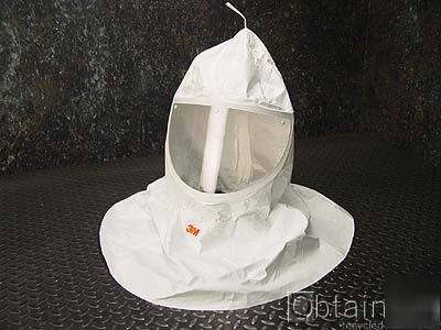 Lot of 20, 3M h-410-10 papr gvp tychem hood w/collar