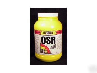 Pro's choice osr - 4 x 1 jar 6.5 # case