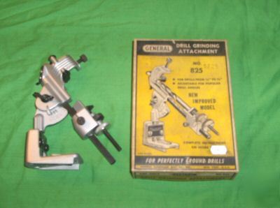 825 general drill gringing attachment/bit sharpner 