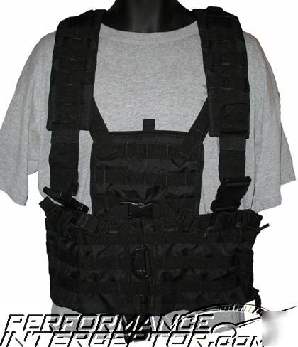 Police swat tactical equipment vest srt molle hydration