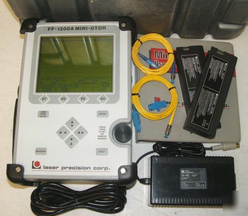 Laser precision ff-1200A feature finder singlemode otdr