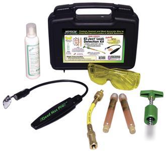 Quad max pro fluorescent leak detector lamp and kit 