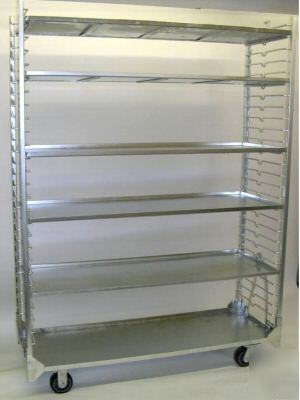 Zinc plated plant cart