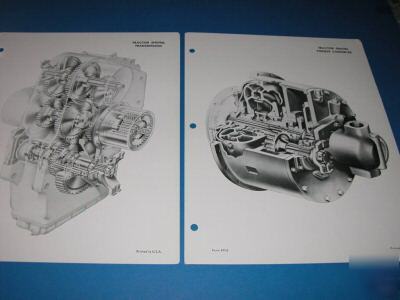 1968-69 caterpillar diesel engines D398 & D398B catlogs