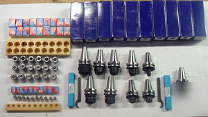 40 pcs. the best bt 40 cnc start-up tooling kit