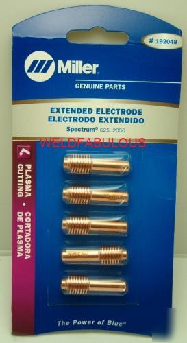 Miller 192048 extended electrode plasma qty = 5