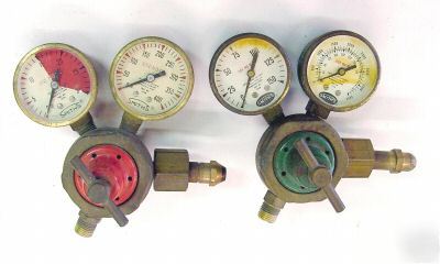 Smith oxygen & acetylene welding regulators