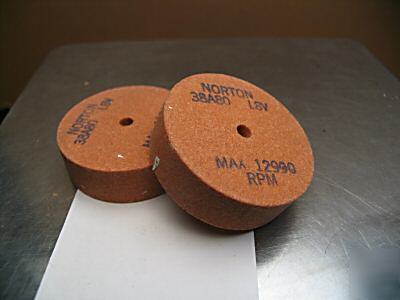 8 small unmounted die grinding wheels(2 1/2 x 3/4X1/4)p
