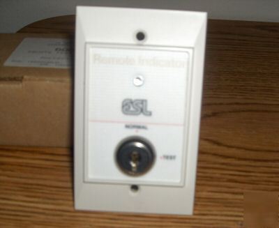 Esl 606U2 remote test indicator duct smoke detector