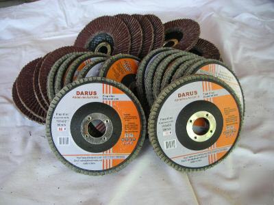 Flap grinding disc, wheel 125MM stainless/steel, box 10