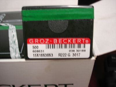 Groz-beckert 15X18X38X3 needles