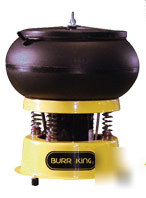 0.1FT vibratory finisher, burr king 110 vibra