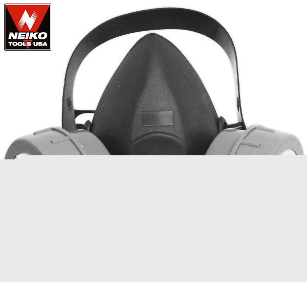 Dual anti dust paint safety respirator double cartridge