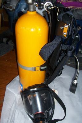 North model 800 series self contained breathing apparat