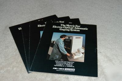 Jones & lamson j&l assorted comparator brochures.