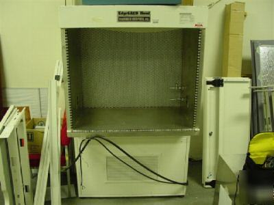 Laminar flow booth