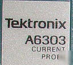 Tektronix A6303 current probe /w hard case