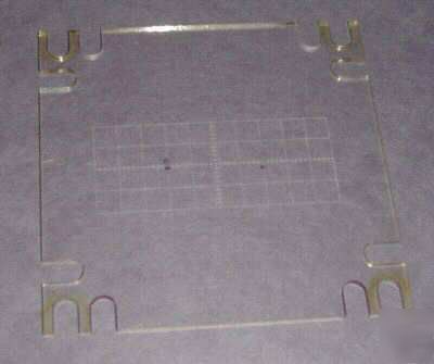 Tektronix 540 oscilloscope replacement graticule 4X10