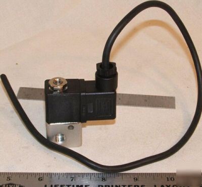 New (5) alkon nass connector pneumatic solenoid 21839 