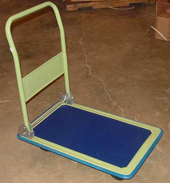 New platform hand truck flat dolly cart 