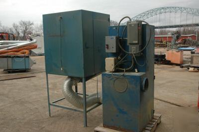 Torit dust collector with down draft table: