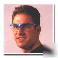 Uvex S3240X genesis blue frame safety glasses