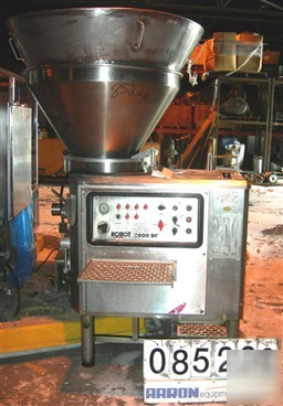 Used: reiser vemag meat stuffer, model robot 3000DC, 30