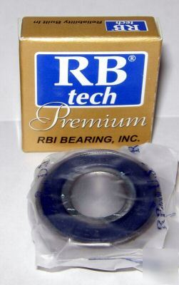 New (10) 6001-2RS premium grade ball bearings, 12X28MM, 