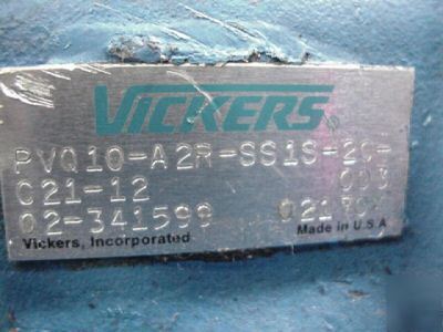 New vickers PVQ10A2RSS1S20C21D12 hydraulic pump