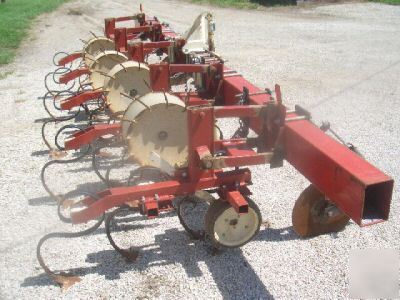 Noble 4 row danish tine cultivator , very good