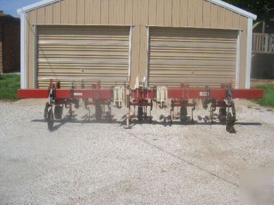 Noble 4 row danish tine cultivator , very good