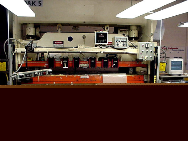 100TN straight side press, dreis & krump S100