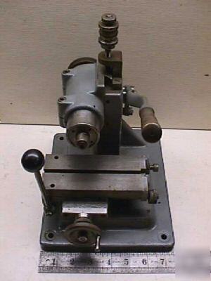 Horizontal watchmakers milling machine 