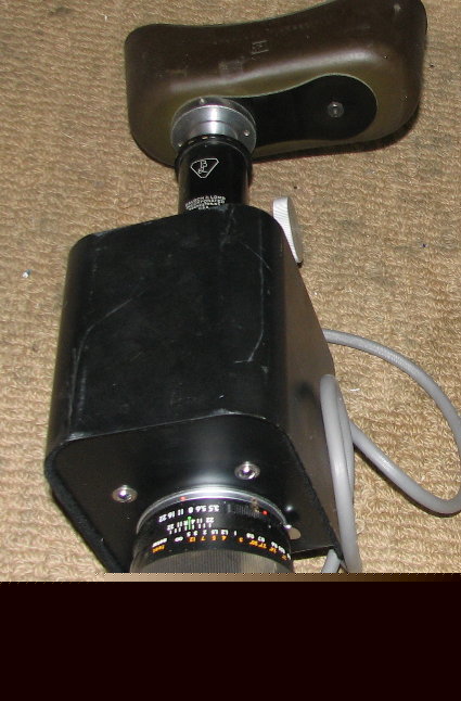 ^ leeds & northrup optical pyrometer telescope