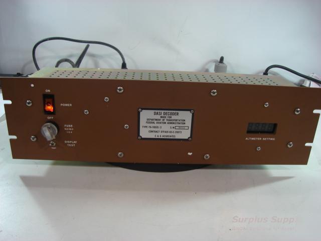 C&g associates fa-10035/3 dasi decoders