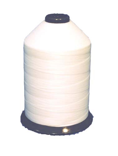 Nylon 69 white industrial sewing machine thread consew