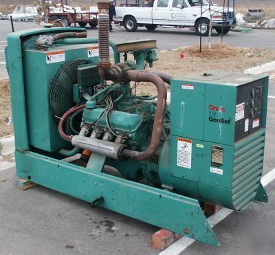 Onan 75 generator genset