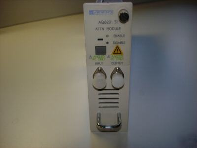 Ando AQ8201-31 optical attenuator modul e excell. cond.