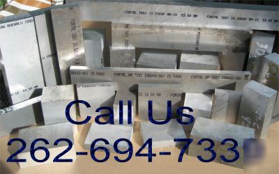 FortalÂ® hr aluminum plate 2.106 x 3 1/2 x 11 3/8 