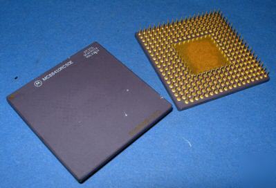 MC88410RC50E motorola collectible pga cpu gold rare