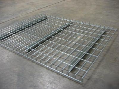 New atlas wire deck universal style pallet rack 58