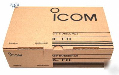 New icom ic-F11 vhf lmr mil-std 146-174MHZ transceiver