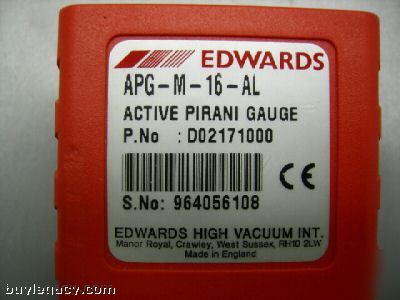 Edwards active perani gauge apg-m-16-al