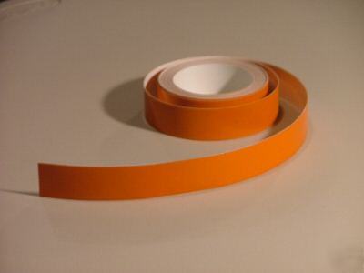 Orange reflective pinstripe pinstriping tape 1